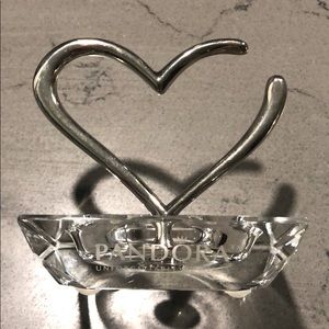 Pandora Bracelet Holder Jewelry Glass Keepsake